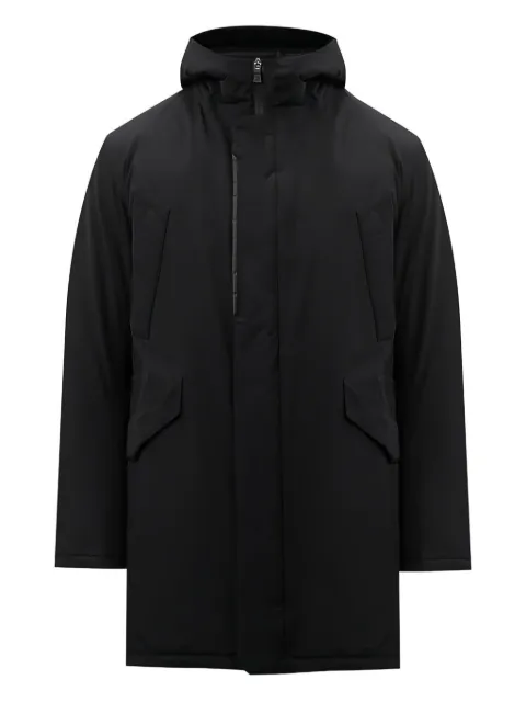 Herno zip-up hooded jacket