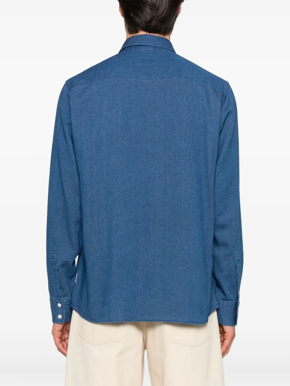 ASPESI Gleen overhemd Blauw