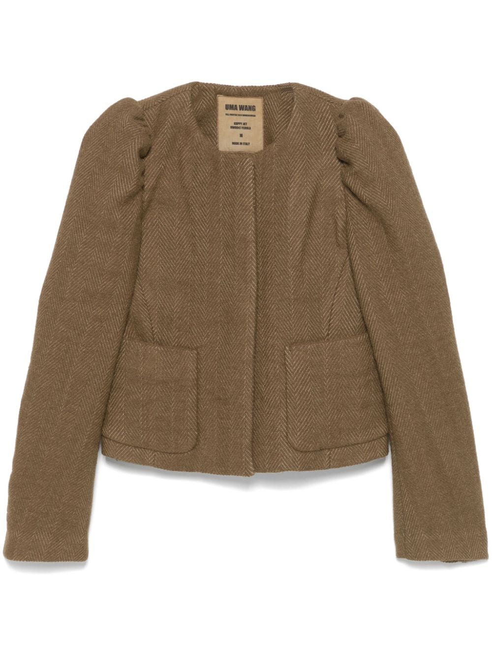 Shop Uma Wang Kuppy Jacket In Brown