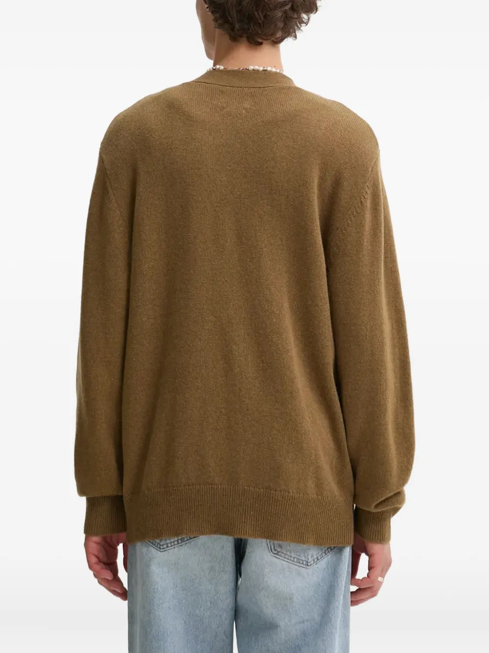 Levi's Vest met zak en knoop Bruin