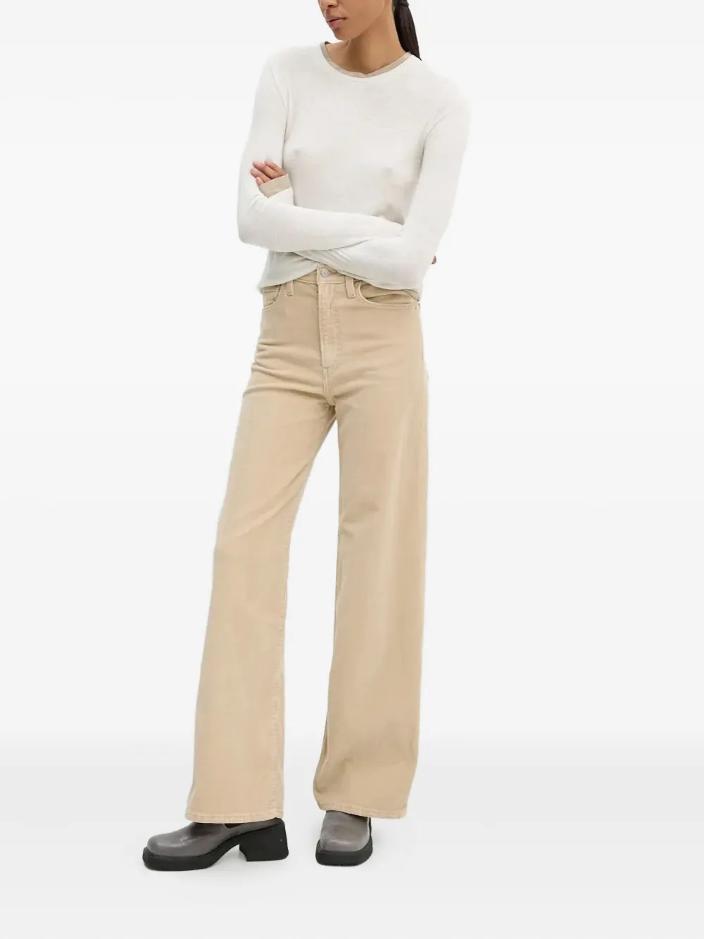 Levi's Corduroy-effect Trousers In Neutral