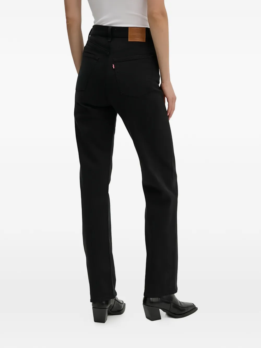 Levi's Straight jeans Zwart