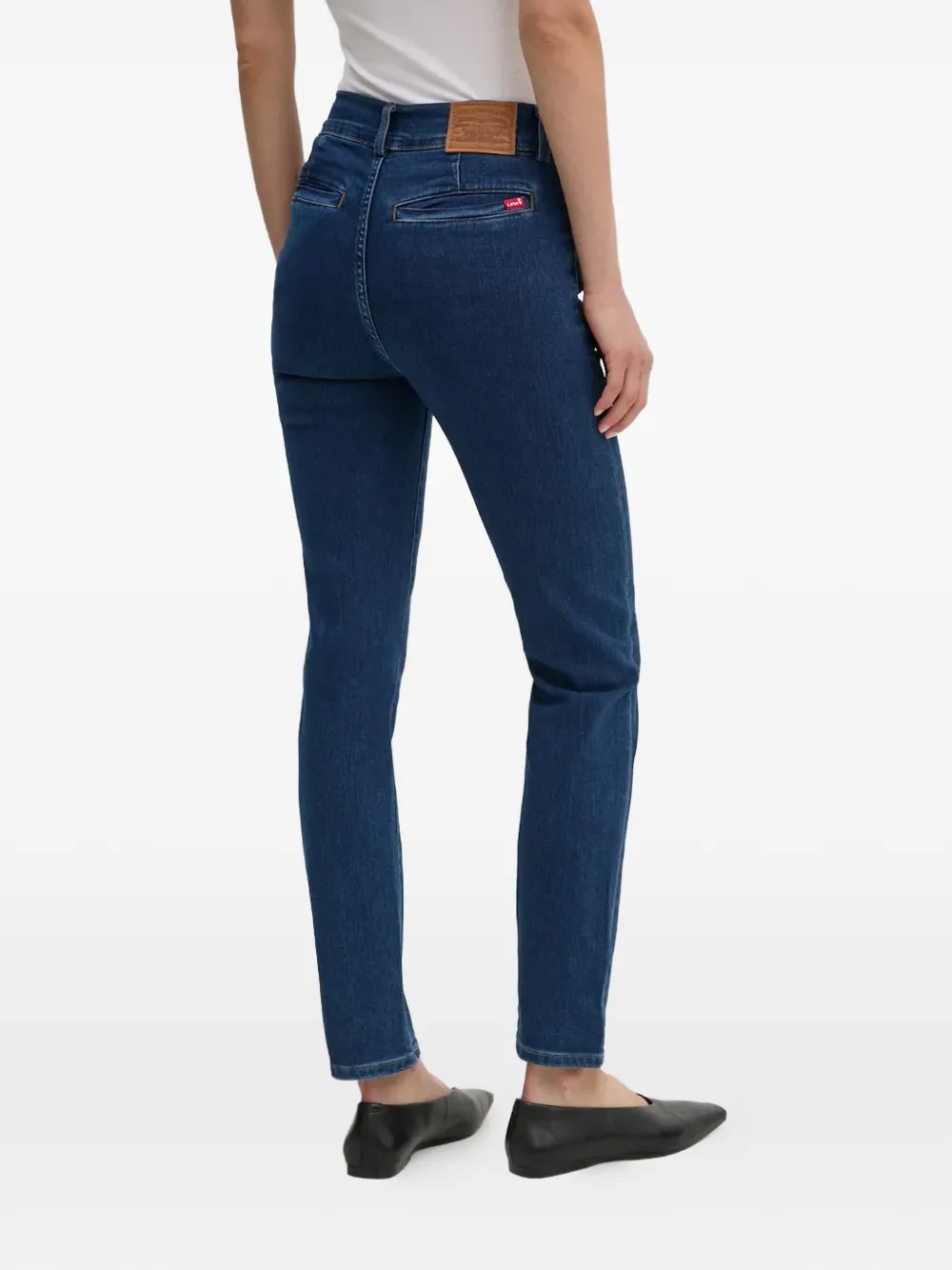 Levi's Jeans met dubbele knoop Blauw