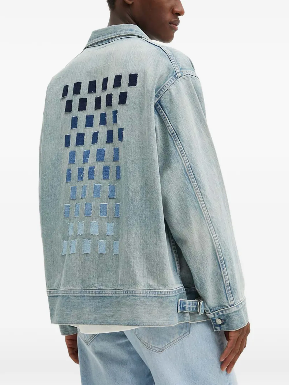 Levi's Denim jack Blauw