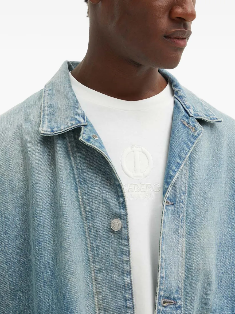 Levi's Denim jack Blauw