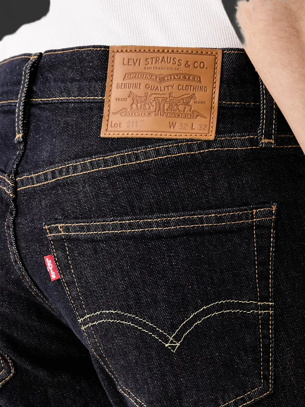 Levi's 511 slim-fit jeans Blauw