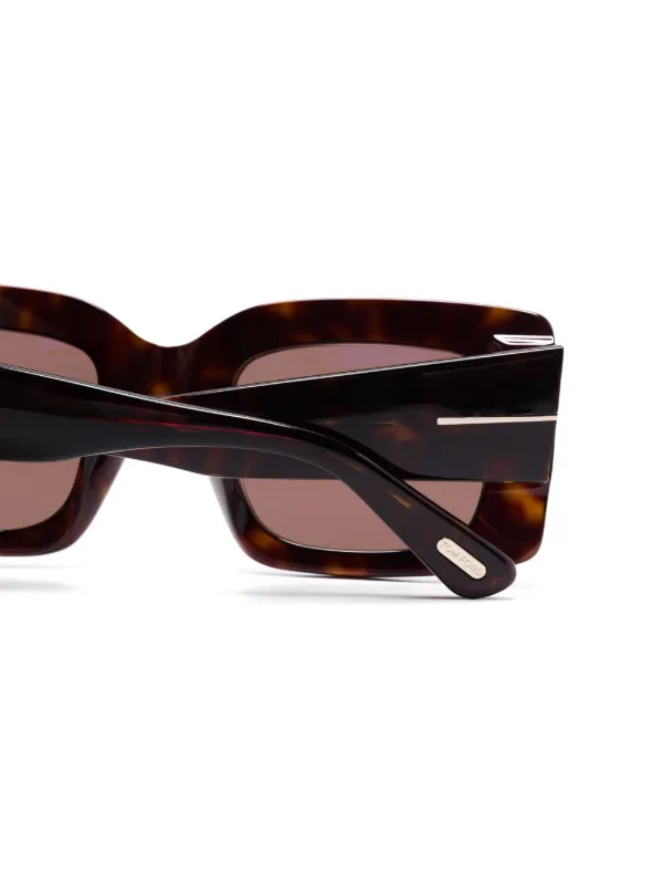 TOM FORD Eyewear Brigitta Sunglasses | Brown | FARFETCH display picture 1
