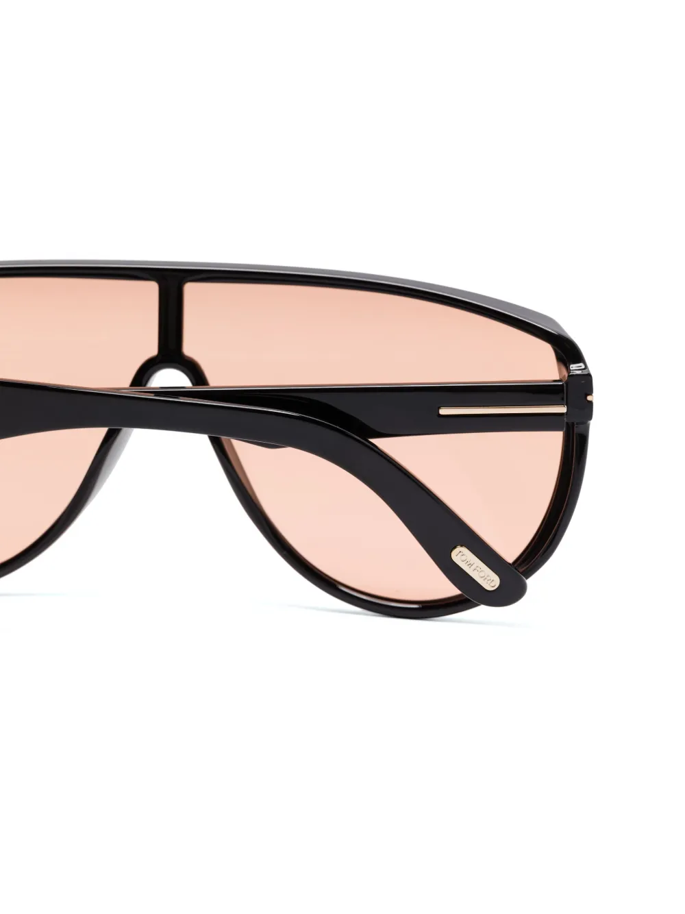 TOM FORD Eyewear Achilles zonnebril Zwart