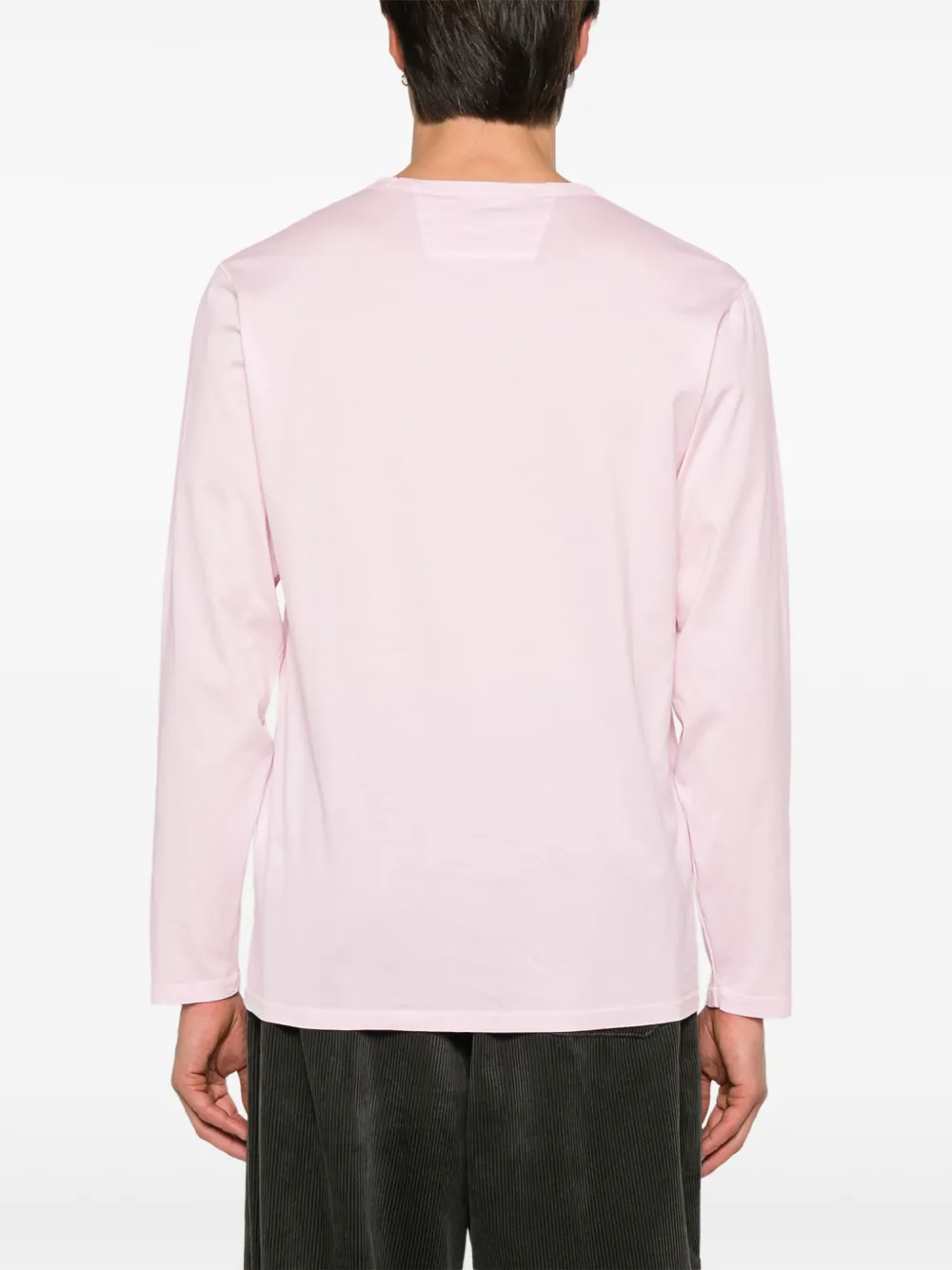 C.P. Company T-shirt met logopatch Roze