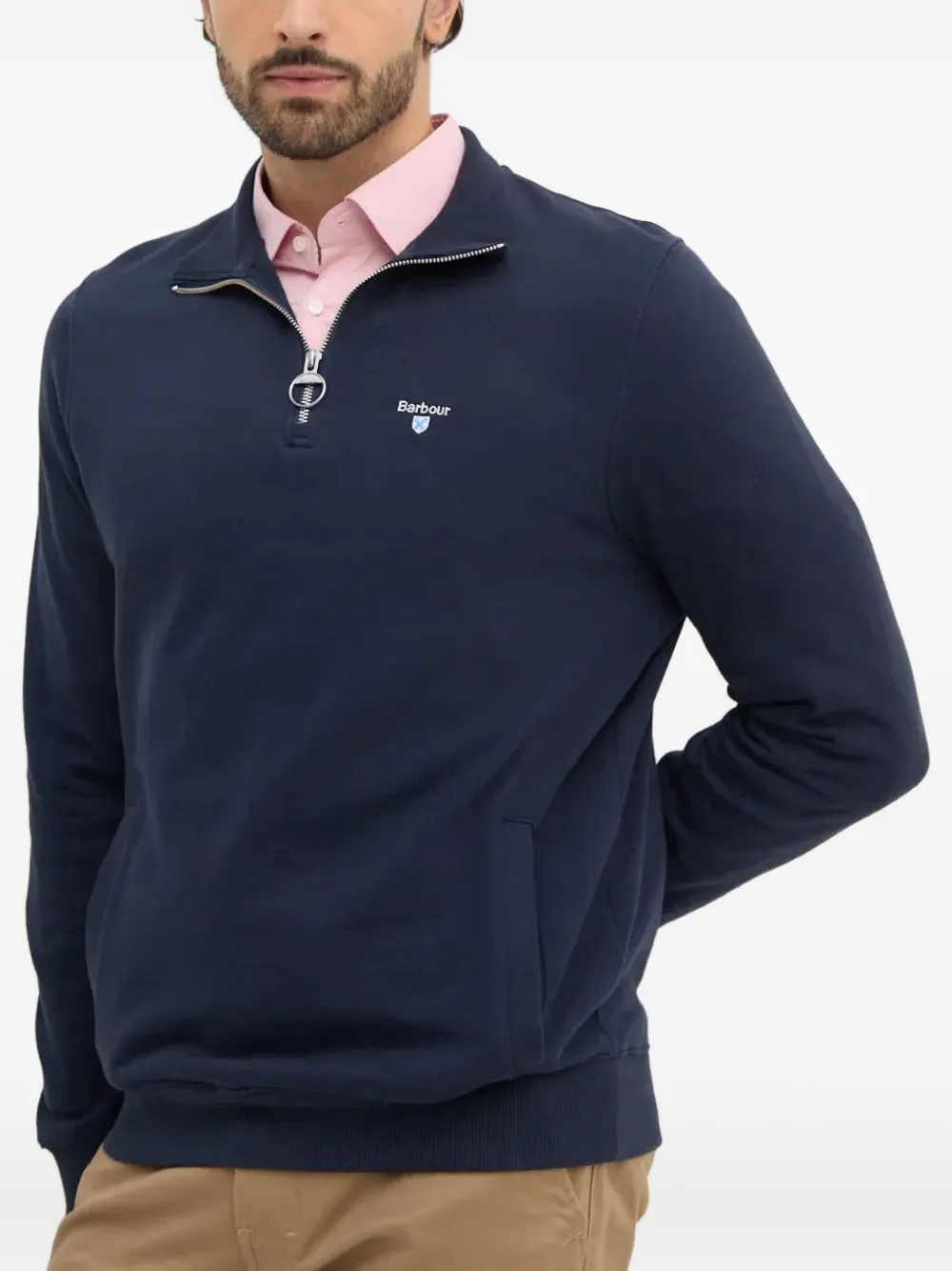 Barbour sudadera con cierre | azul | Image 1