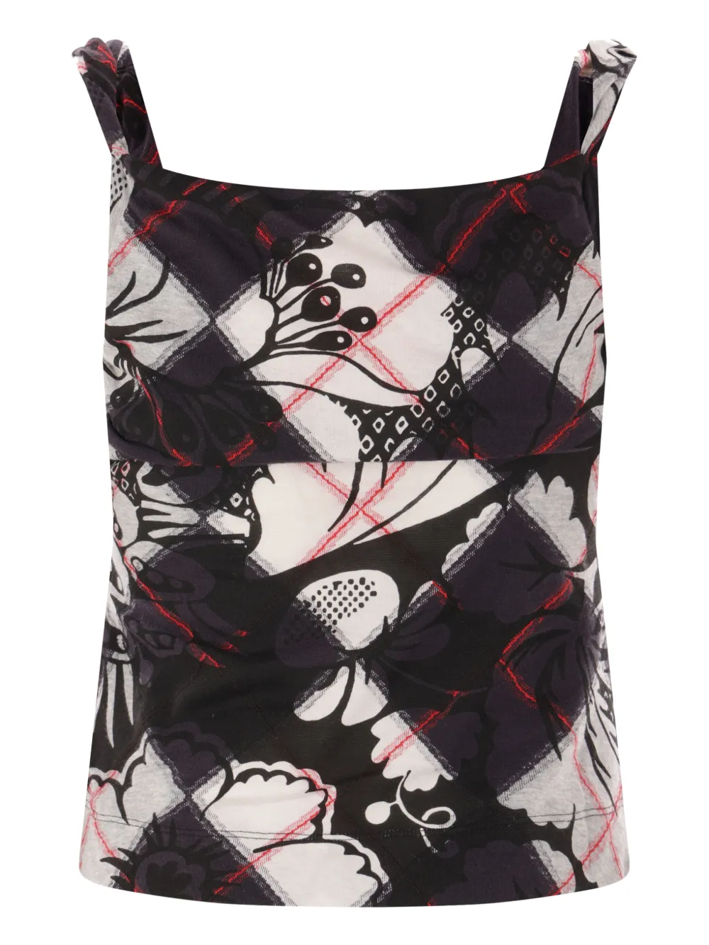 Vivienne Westwood Top met borduurwerk - Grijs