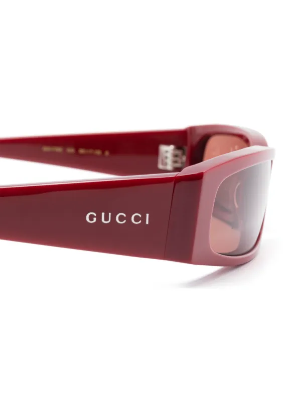 Gucci Eyewear GG1778S サングラス | レッド | FARFETCH JP