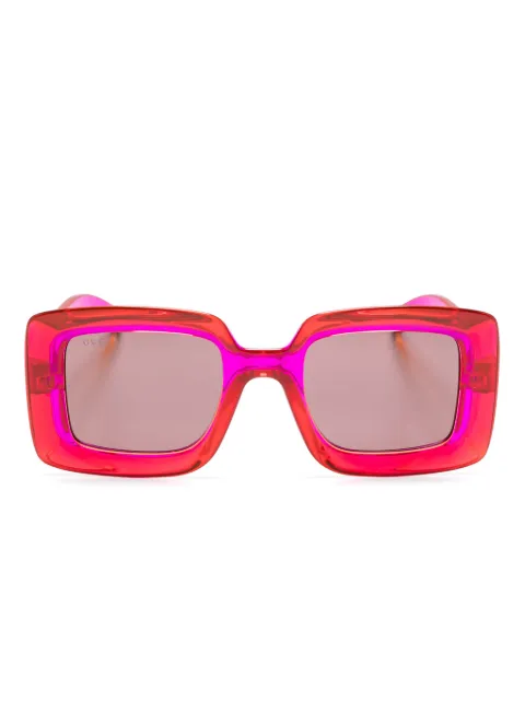 Gucci Eyewear نظارة شمس بإطار كبير