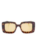 Gucci Eyewear square-frame sunglasses - Brown