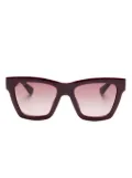 Gucci Eyewear square-frame sunglasses - Red