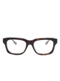 Gucci Eyewear square-frame glasses - Brown