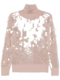 Ermanno Scervino sequin-embellished sweater - Pink