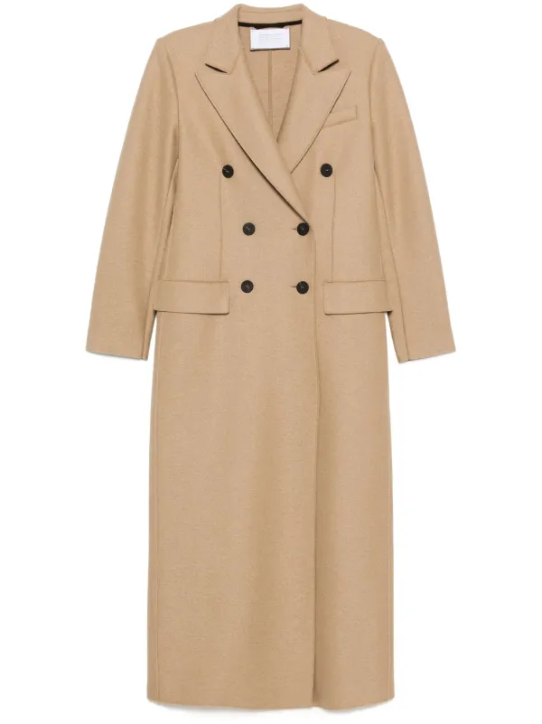 Harris Wharf London Virgin Wool Coat Neutrals FARFETCH PH