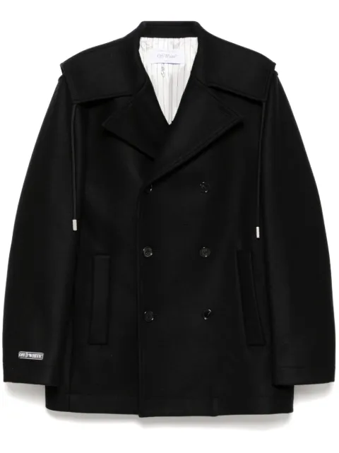 Off-White جاكيت بزينة شعار الماركة