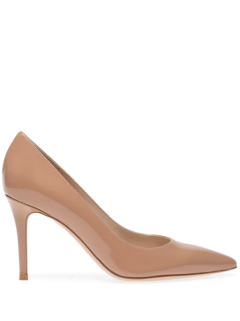 Gianvito Rossi 85mm patent-leather pumps Women