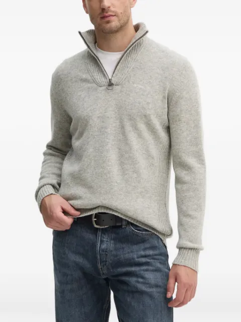 Barbour Maglione con mezza zip