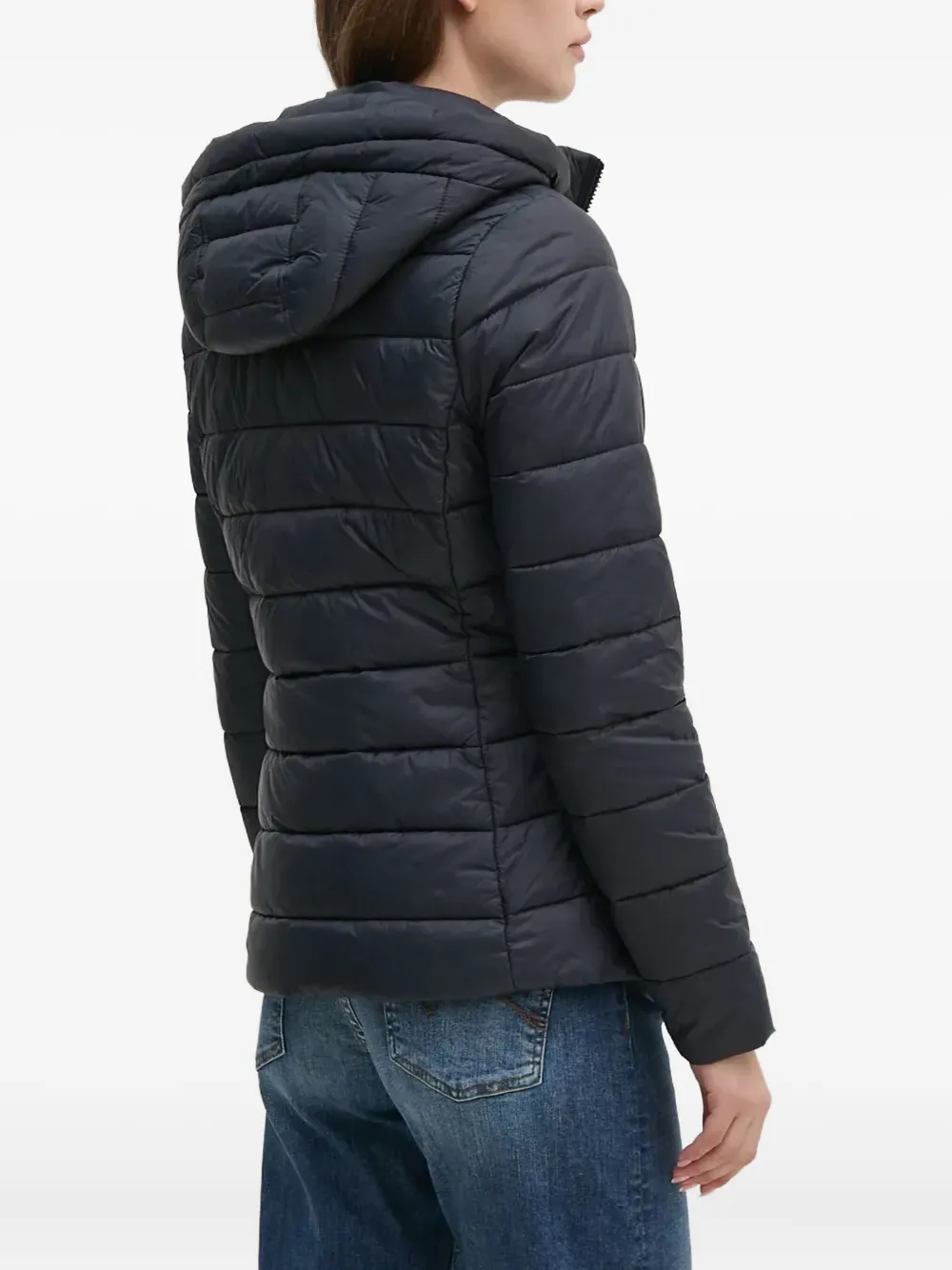 Barbour Gevoerd jack met capuchon Blauw
