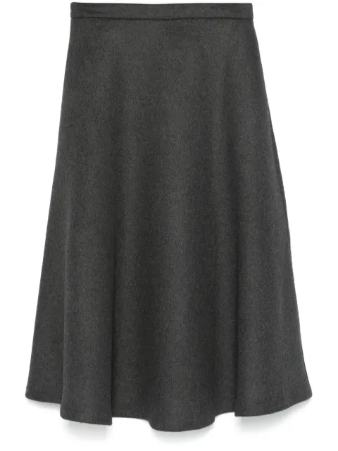 Róhe A-line midi skirt