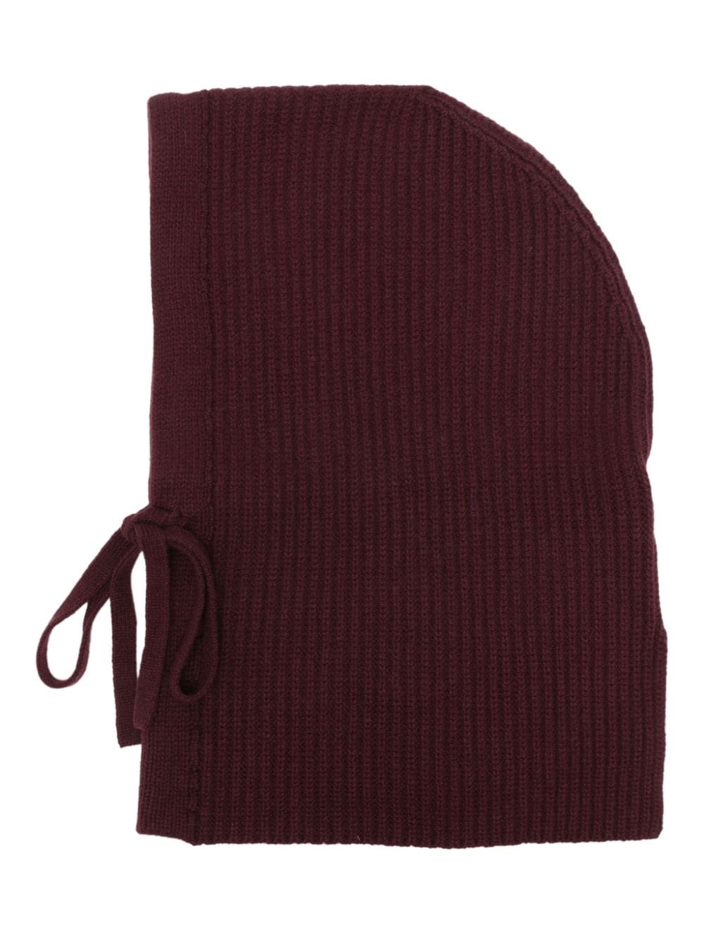 Halfboy ribbed-knit balaclava - Rosso