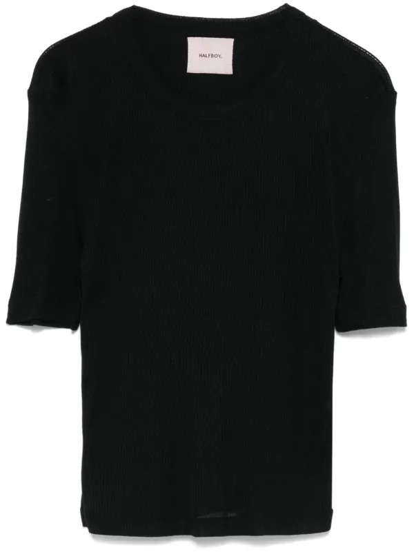 Halfboy Baby T-shirt in Black