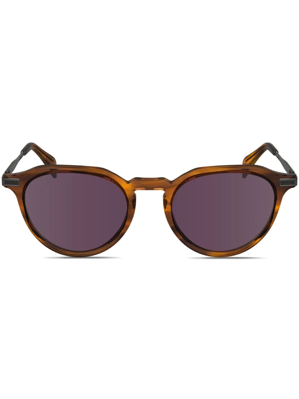 Paul Smith Keats round-frame sunglasses | Brown | Image 1