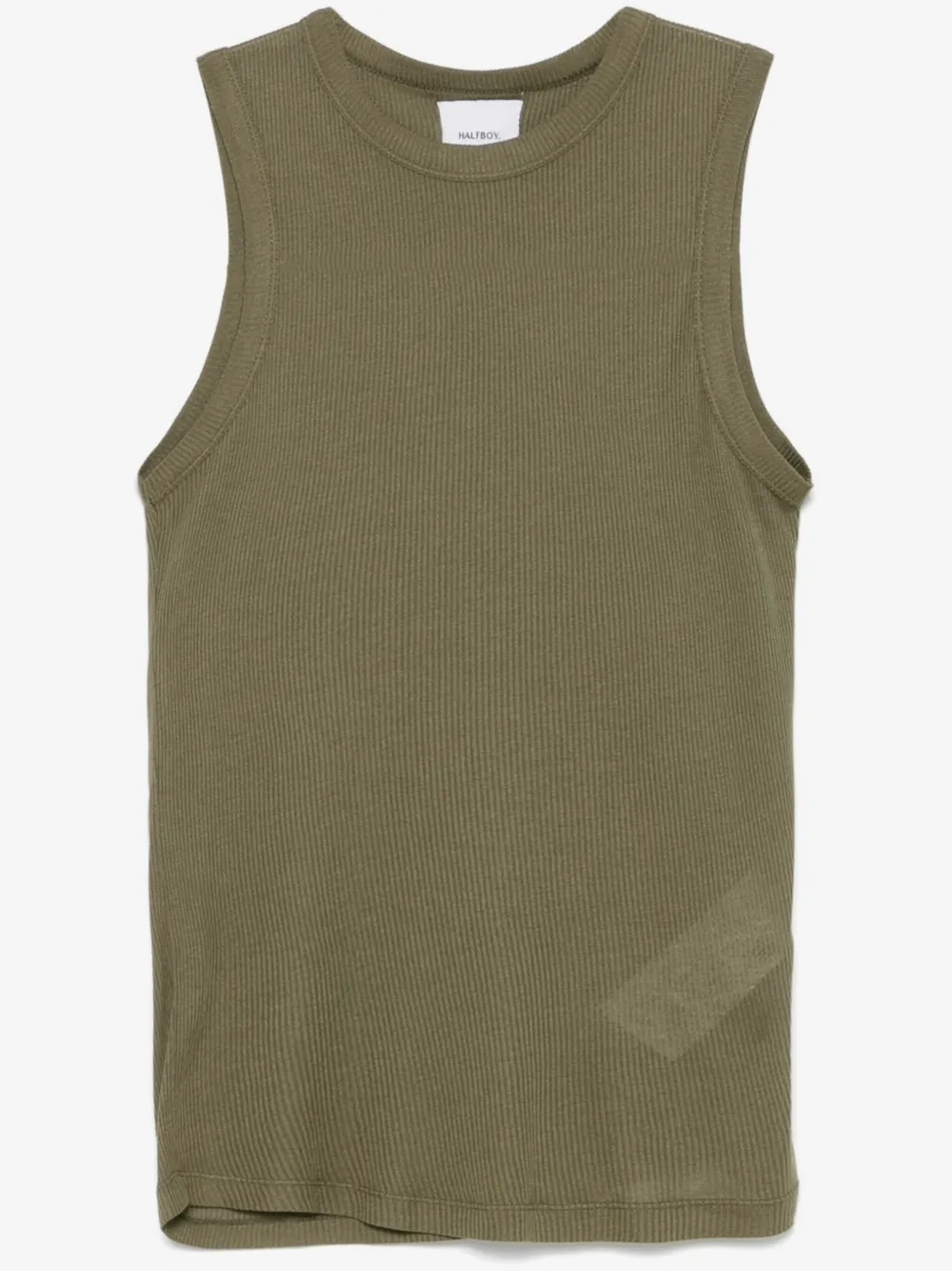 Halfboy logo-patch top | Green | Image 1