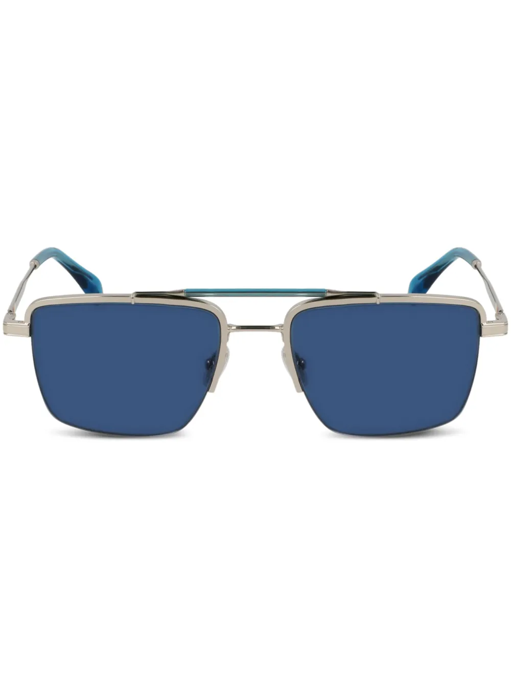 Paul Smith Landor rectangle-frame sunglasses | Silver | Image 1