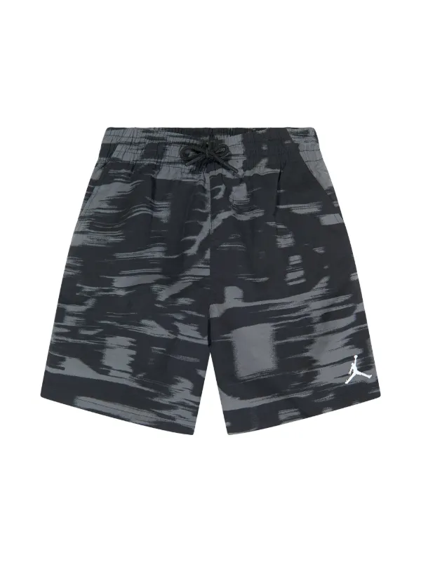 Jordan Kids Flight MVP AOP Shorts Grey FARFETCH UK