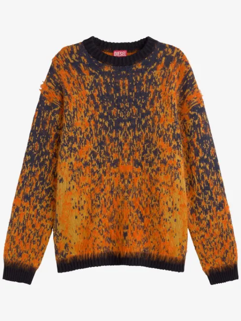 Diesel pull à motif en intarsia