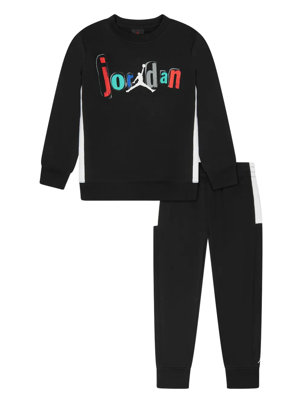 Jordan Kids Jumpman Team Blocked tracksuit set - Black