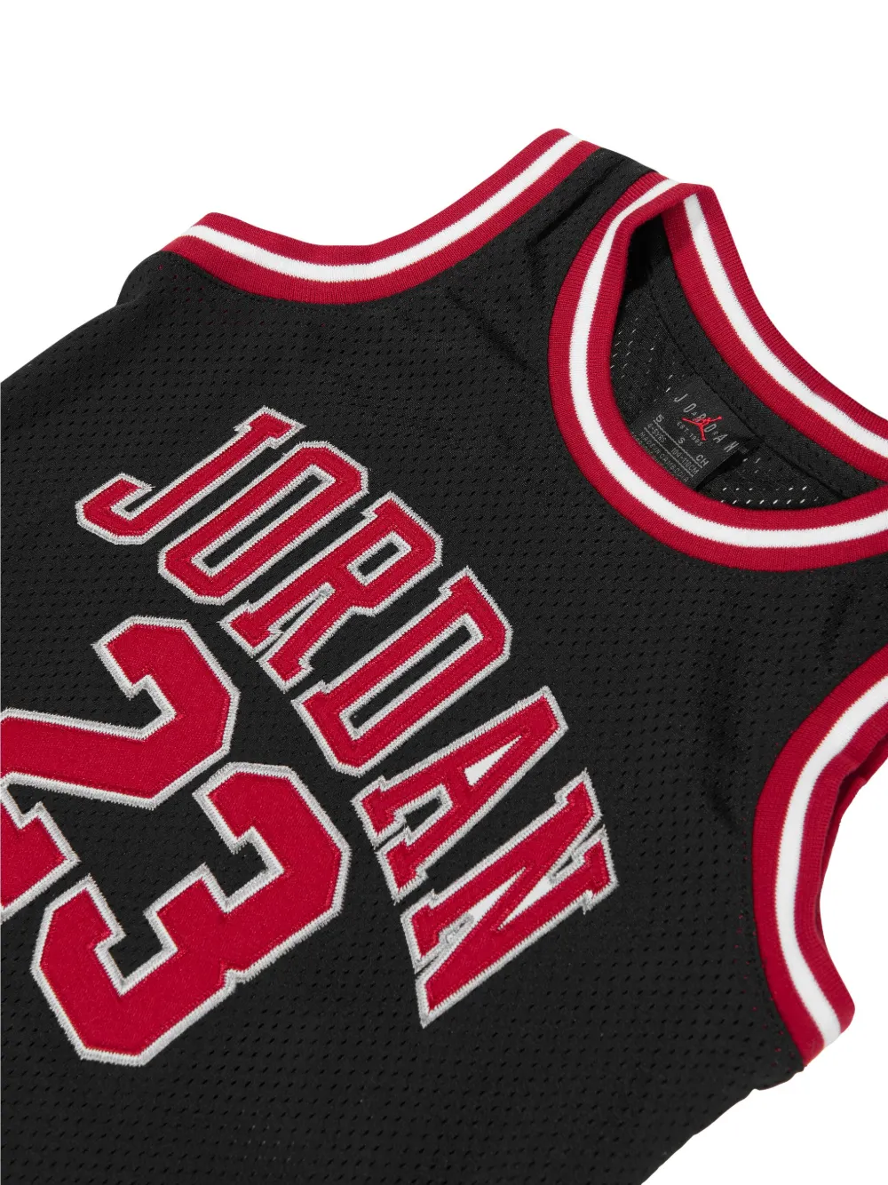 Jordan Kids Jersey met logo-applicatie Zwart