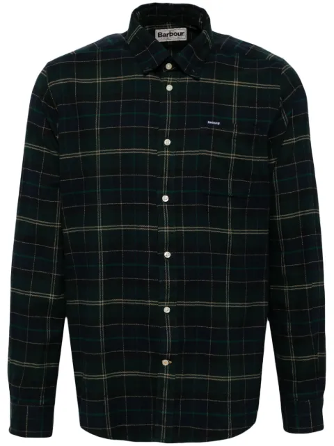 Barbour check pattern shirt