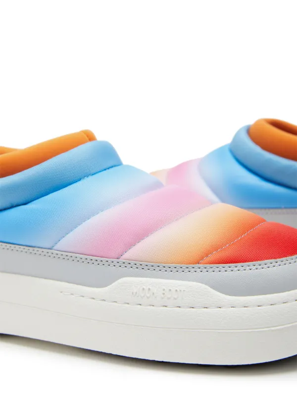 Moon Boot Kids Park Icon slip-on Sneakers | Blue | FARFETCH ZA