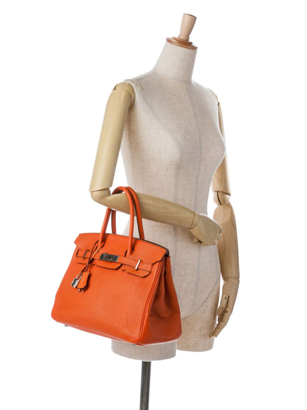 Hermes 2008 Togo Birkin Retourne 30 handbag Women