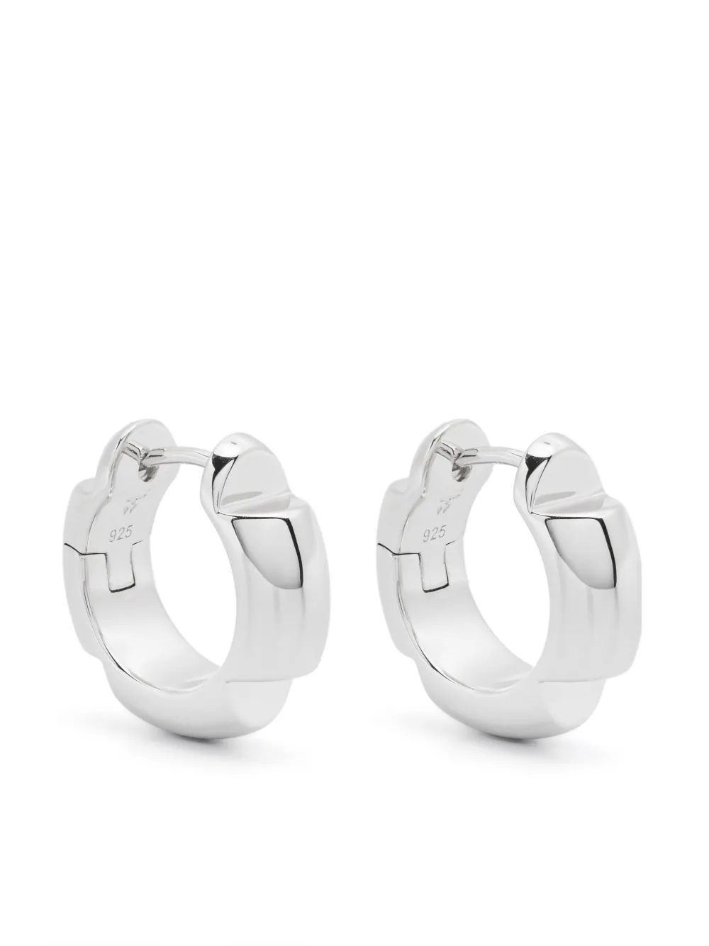 Tom Wood Kimberlitt earrings - シルバートーン Tom Wood Kimberlitt earrings - シルバートーン