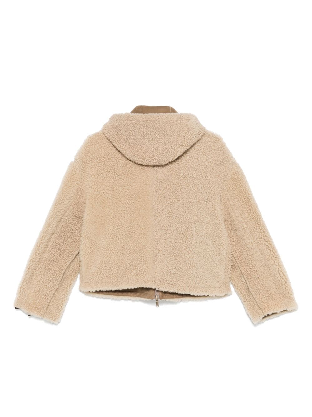 Salvatore Santoro Lammy coat - Bruin