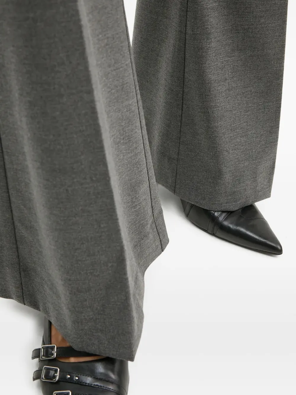 Gestuz Flared broeken Grijs