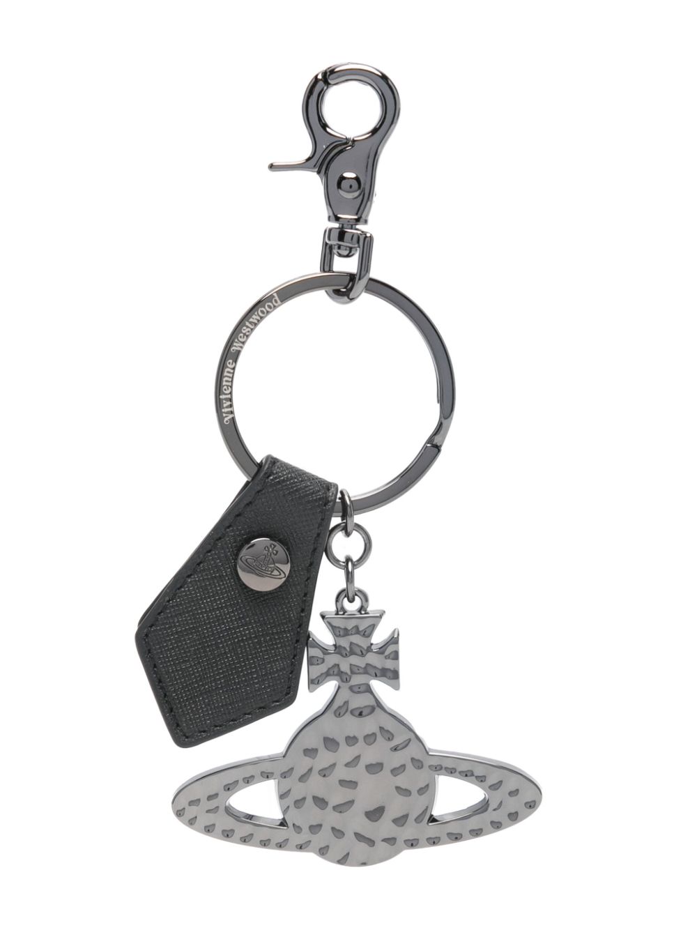 Orb-plaque keyring