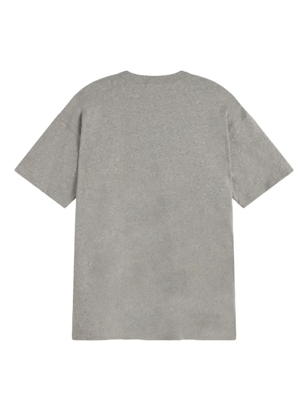 Tシャツ・カットソー RALPH LAUREN Men T Shirts 710680785 002 Grey Polo Ralph Lauren cotton T-shirt with contrasting-color logo