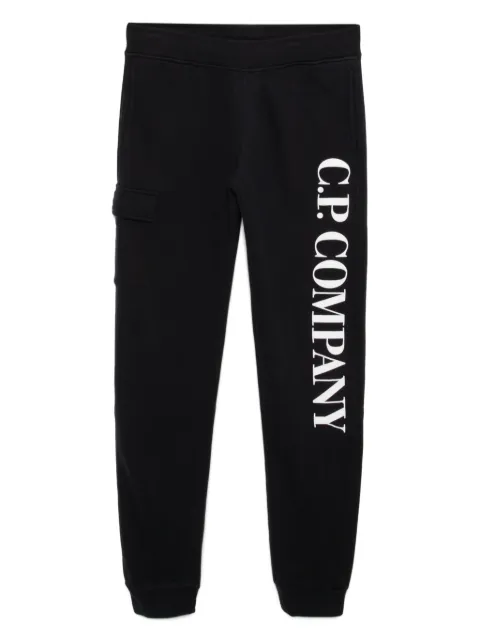 C.P. Company Kids logo-print trousers