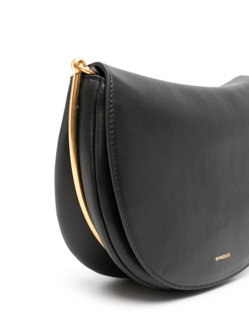 Shop Wandler Kate Shoulder Bag In Black