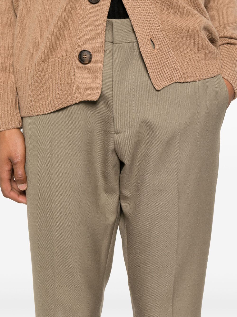 Shop Low Brand Ford Trousers In Nude