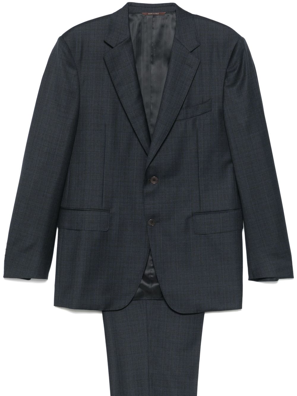 Canali wool suit - Blue