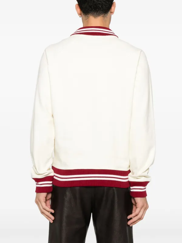 Wales Bonner 'Howard Crew' Sweatshirt | White | FARFETCH