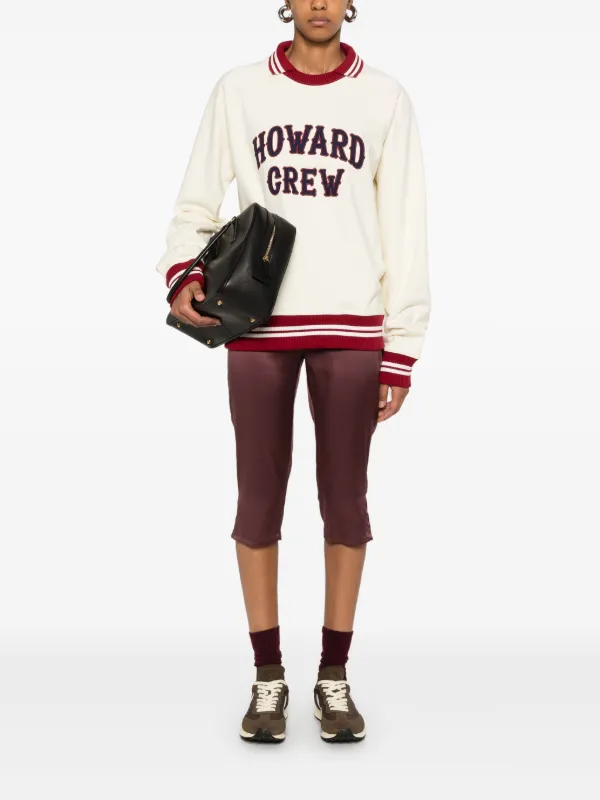 Wales Bonner 'Howard Crew' Sweatshirt | White | FARFETCH